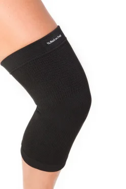 Clearance backontrack Back on Track fysioterapeutisk knebeskytter, 4-veis stretch Black