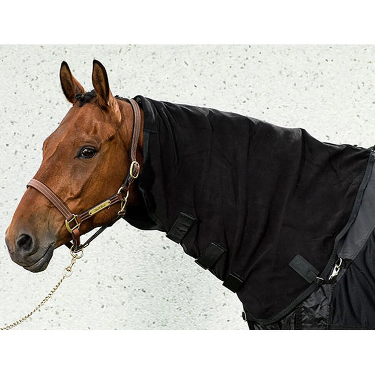 New backontrack Back on Track hals for fleecedekken Black