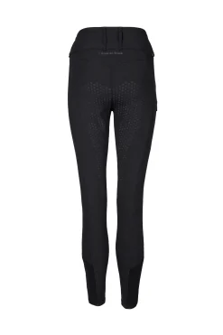 New backontrack Back on Track Katie helforsterkede ridebukser til dame Black