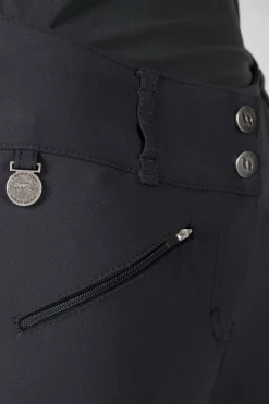 New backontrack Back on Track Katie helforsterkede ridebukser til dame Black