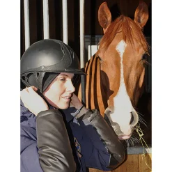 New backontrack Back on Track Lue med nettingfleece Black