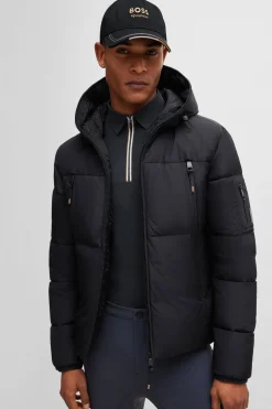 Clearance boss caps med broderi Black