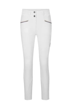 Clearance boss Hailey Full Grip Høyt Liv Ridebukser White