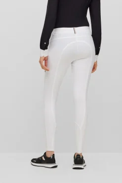 Online boss Heather ridebukse med full grep for kvinner White