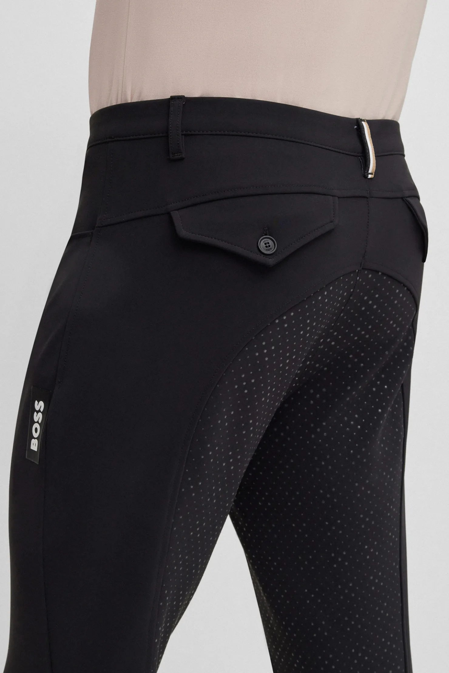 Best boss Jim ridebukser med fullgrep Black
