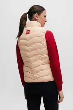 boss Lynn Puffer Vest PeachNougat