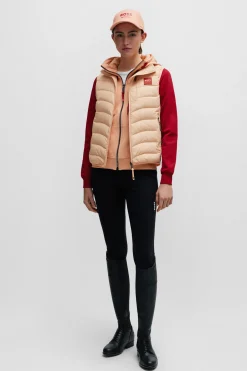 boss Lynn Puffer Vest PeachNougat