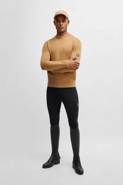 Best boss Rayn luksusstrikkegenser Camel