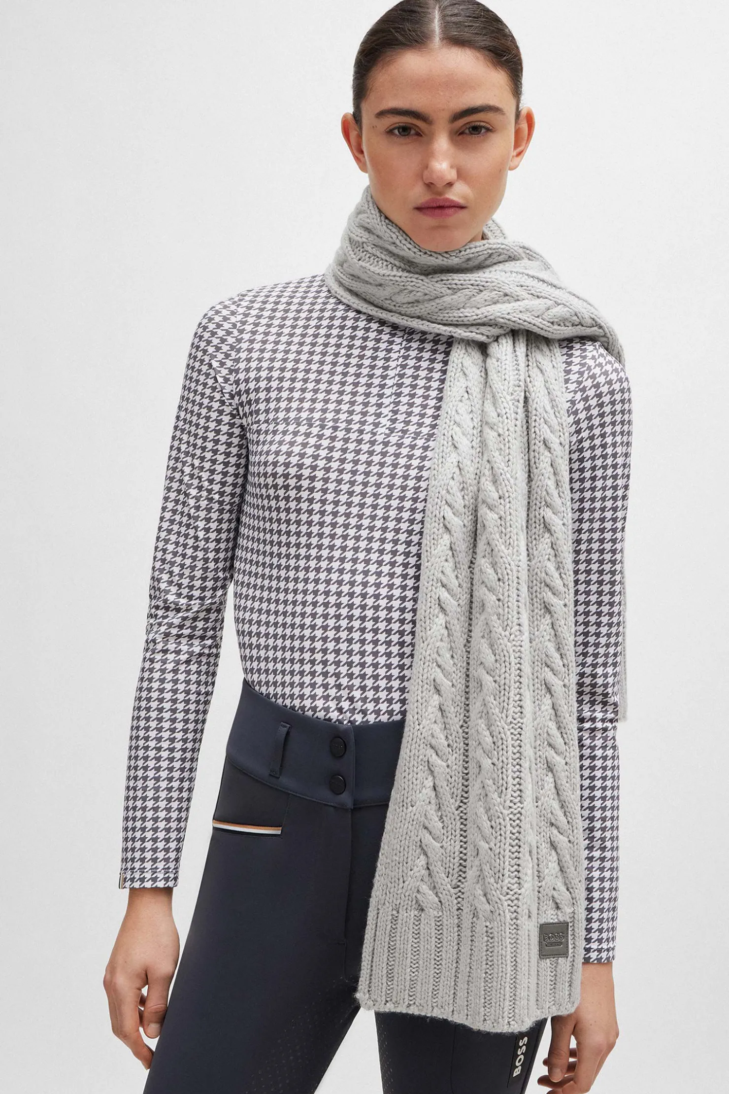 Best boss skjerf Grey