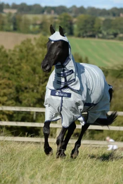 Outlet bucas Buzz-Off X-light Full Neck fluedekken med fast halsdel Silver