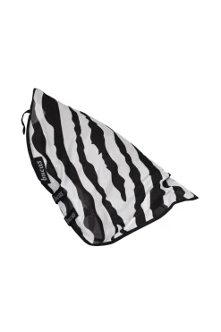 Discount bucas Buzz-Off Zebra fluedekken med avtagbart halsstykke Black/White