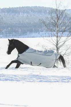 bucas Power Extra Utedekken med svettetransporterende funksjon, 300g Silver/DarkBlue