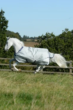 Outlet bucas Power utedekken med bred halsåpning, 0g Silver/DarkBlue