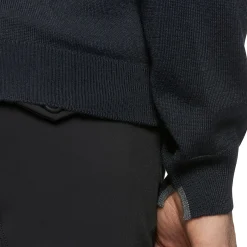 cavalleriatoscana Cavalleria Toscana ullstrikket genser med V-hals, herre DB/AB