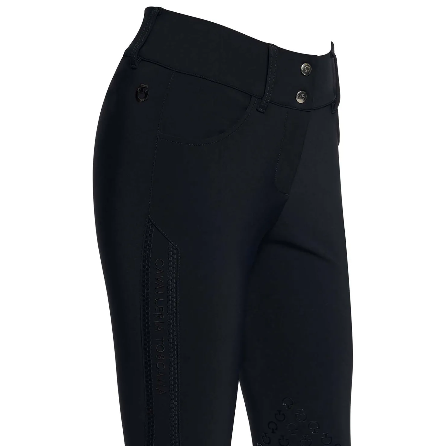 Sale cavalleriatoscana Cavalleria Toscana Womens Embroidery Full Seat Breeches DB/AB