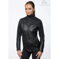 cavalliera Riding Jacket with Waterproof Inserts Majesty Black/Black