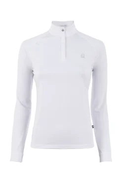 Clearance cavallo Caval UV Halfzip Skjorte White