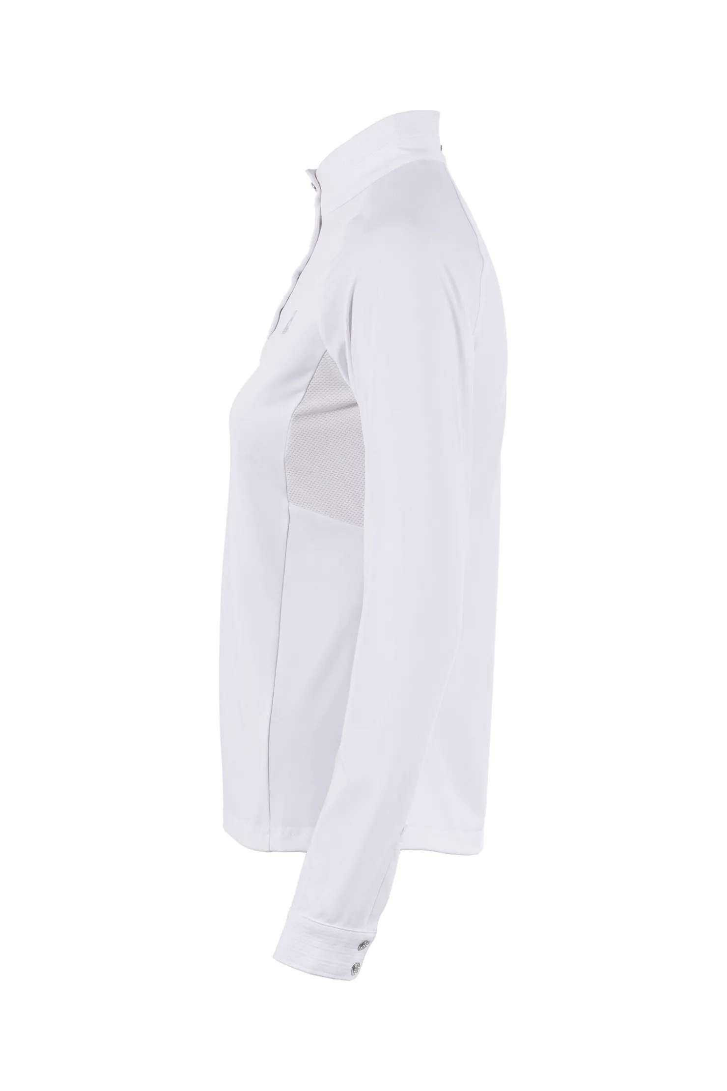 Clearance cavallo Caval UV Halfzip Skjorte White