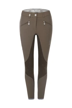 New cavallo Cavalcaja Grip helforsterket ridebukse PorciniBrown/EspressoDarkBrown