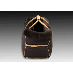 Hot christ Bailey hundebag med saueskinn Brown/Brown