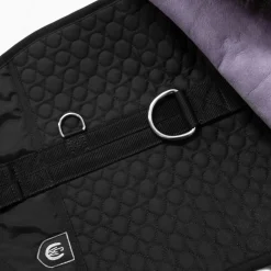 christ Basic Plus Barbaksal med sauefell Anthracite/Black