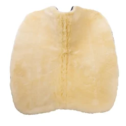 Clearance christ Western roundpad med innleggslomme ullhøyde 20mm Black/Off-White