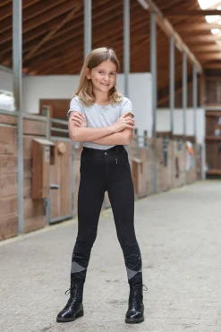 Discount covalliero Organomic ridebukser, barn Black