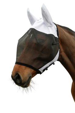 covalliero SuperFly fluemaske med ørebeskyttelse WH/AB