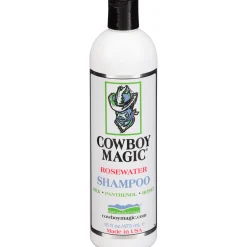 Discount cowboymagic Cowboy Magic Rosewater Shampoo 473 mL White/Blue