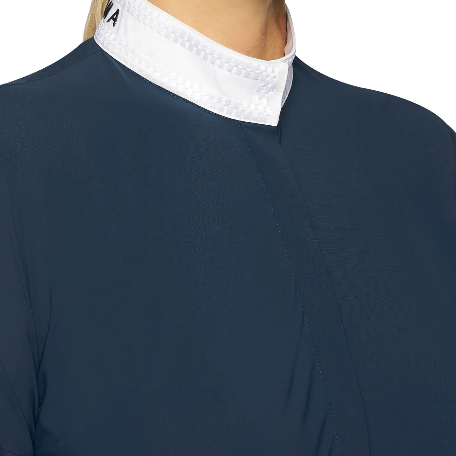 Discount cavalleriatoscana CT Elegant Embroidery S/S Competition Shirt Blue