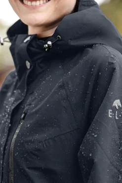 elt Fehmarn Dame ride regnkåpe deepblue