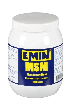 New emin MSM 100%, 1000 g Ikkespesifisert