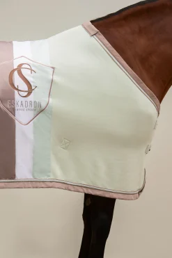 eskadron Classic Sports svettedekken Fleece Stripe SS24 Powdergreen