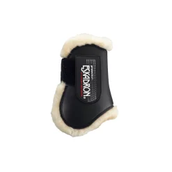 Online eskadron Compact senebelegg med fuskepels Black