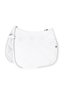 Online eskadron Dynamic SS24 Sparkle Crystal Dressursadelunderlag white