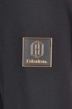 New eskadron Fanatics AW24 Langermet 1/2 glidelås skjorte Black