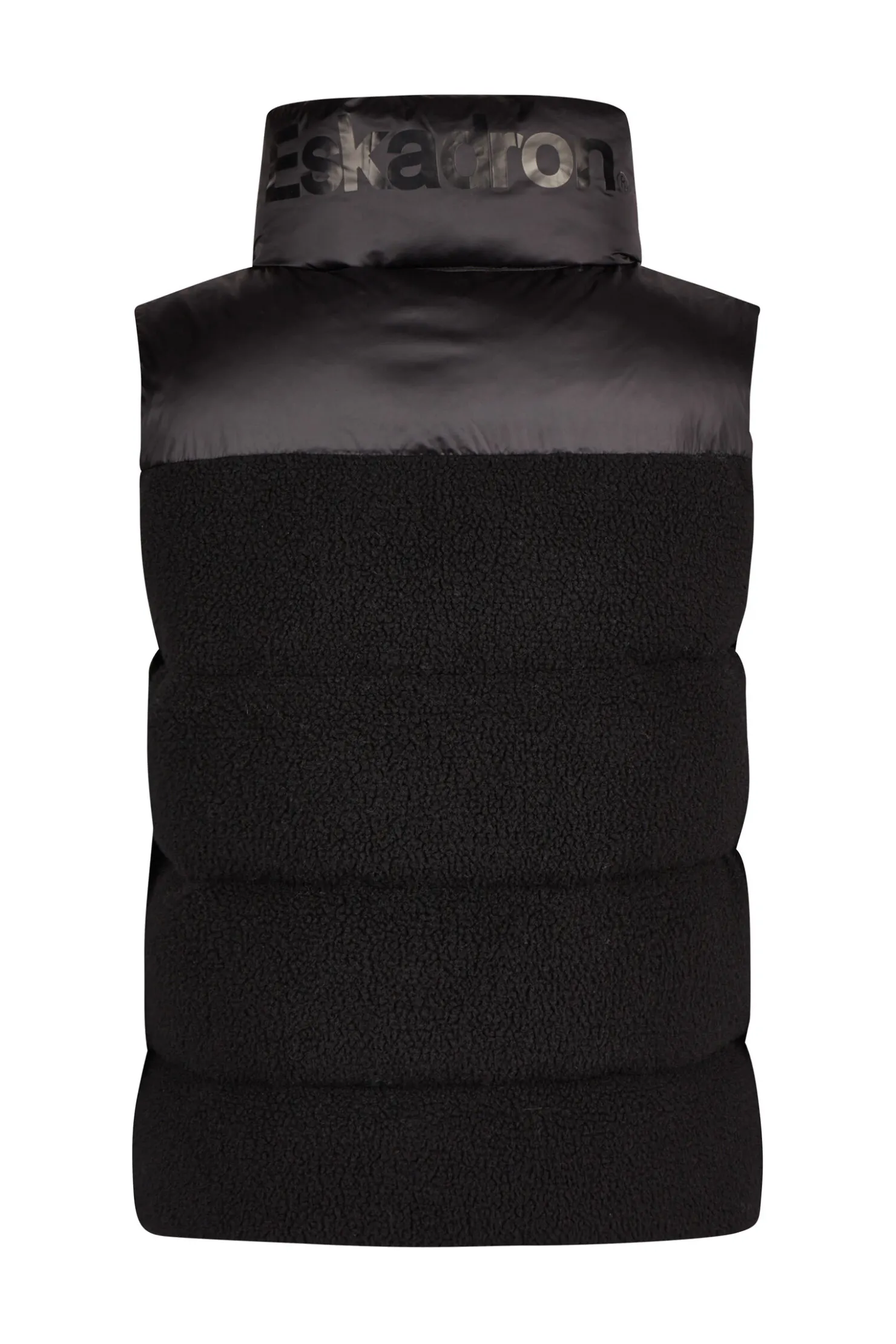 Online eskadron Fanatics AW24 Vattert Teddyfleece-vest Black