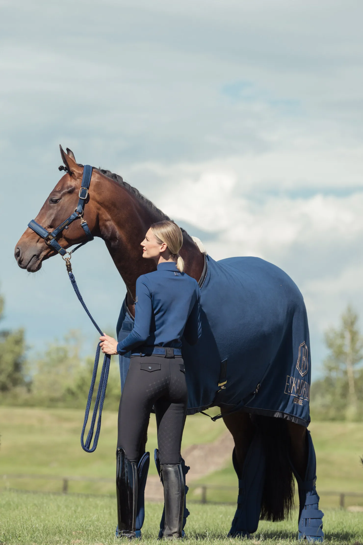 eskadron Heritage AW24 Softshell Transportbelegg TrueBlue