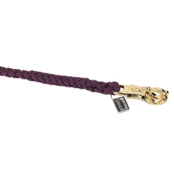 Best eskadron leietau med panikkrok i messing BurgundyDarkRed