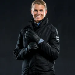 Sale finntack Elite lærhansker, vinter Black