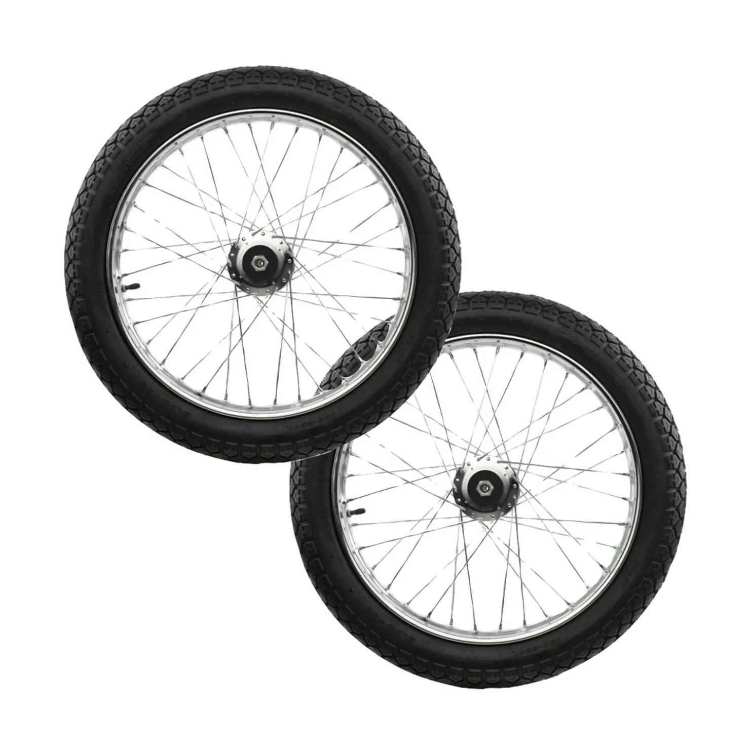 Sale finntack Rockcart hjul, 19"x3,00, s-stål (selges i par) Ikkespesifisert