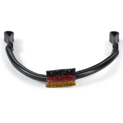 Outlet horze Flaggpannebånd i lær German