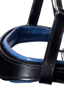 Clearance fra F.R.A. Freedom Riding Articles Aruba bittløst hodelag med tøyler (system 3) Black