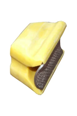 Clearance fra F.R.A. Freedom Riding Articles Simple rasp, utskiftbar smijernsblad, fin Yellow