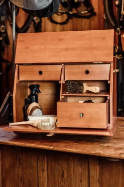 Sale groomingdeluxe Grooming Deluxe Show Grooming Box Brown