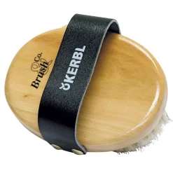 Best kerbl Haas Brush&Co hestebørste, trerygg Wood