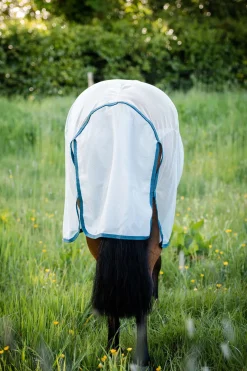 Best horseware AmEco fluedekken Silver/ElectricBlue