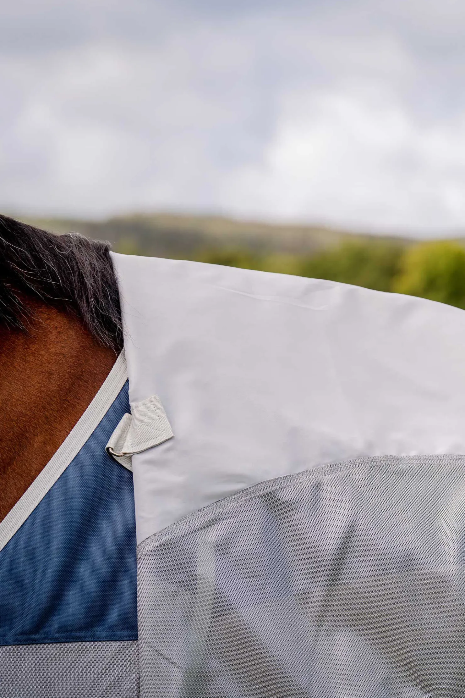 New horseware Amigo AmEco Combi fluedekken Teal/Grey