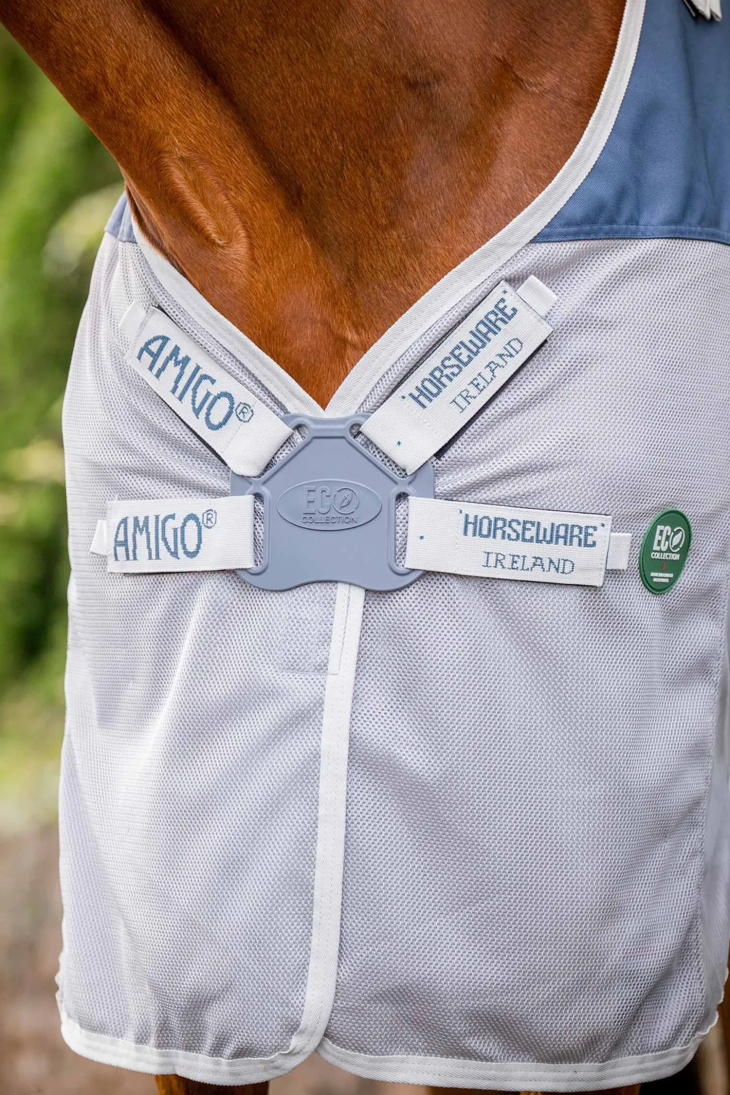 New horseware Amigo AmEco Combi fluedekken Teal/Grey