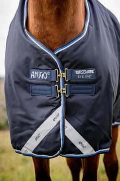 Sale horseware Amigo Bravo 12 Original utedekken, 250g DarkBlue/Blue/Black